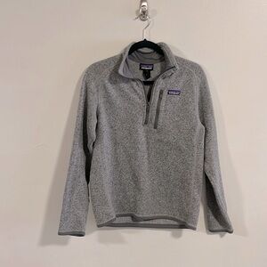 Mens patagonia pullover size large grey